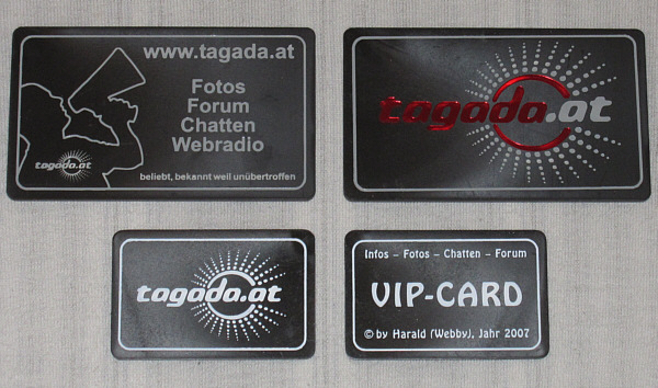 Das tagada.at Fan-Paket: T-Shirts, Flip-Flops, Chipkarten usw.!