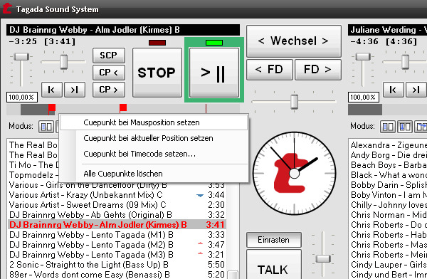 Tagada Sound System (Version 2.5) unter Windows XP (Design Grau bzw. Silber)!