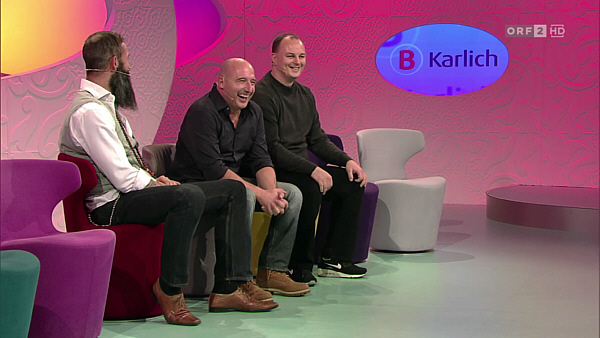Webby zu Gast in der "Barbara-Karlich-Show, ORF 2!