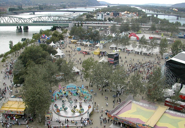 Donauinselfest in Wien, Juni 2003!