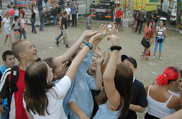 Donauinselfest in Wien, Juni 2003!