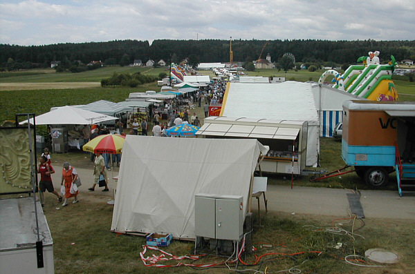 Kirtag in St. Ilgen (J�lner Kirtag), 2003!