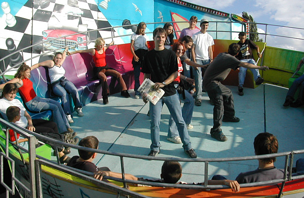 Kirtag in St. Ilgen (J�lner Kirtag), 2003!