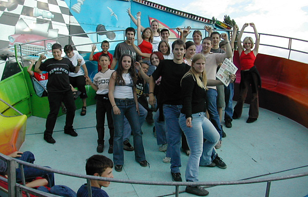 Kirtag in St. Ilgen (J�lner Kirtag), 2003!