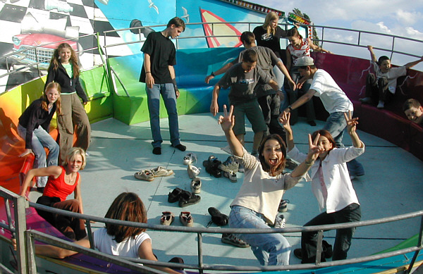 Kirtag in St. Ilgen (J�lner Kirtag), 2003!