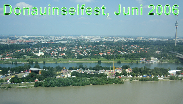 Das 23. Donauinselfest in Wien, Juni 2006!