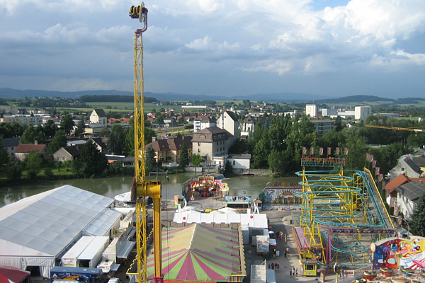 Messe mit dem Volksfest in Wieselburg an der Erlauf, 2006!