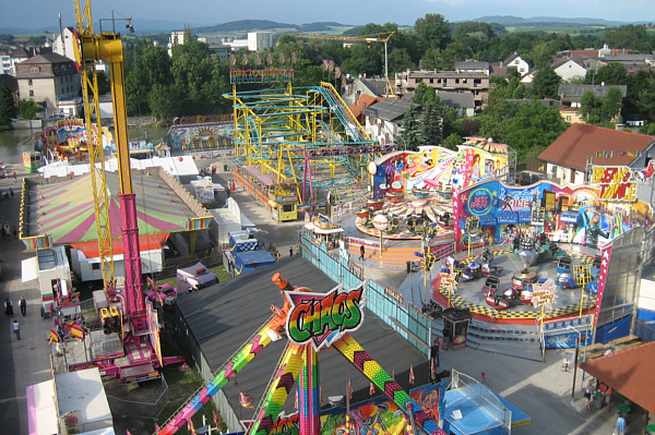 Messe mit dem Volksfest in Wieselburg an der Erlauf, 2006!