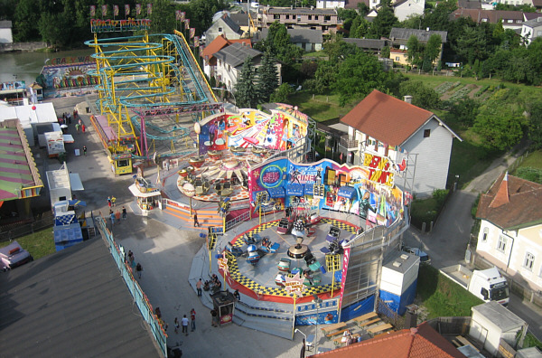 Messe mit dem Volksfest in Wieselburg an der Erlauf, 2006!