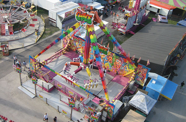 Messe mit dem Volksfest in Wieselburg an der Erlauf, 2006!