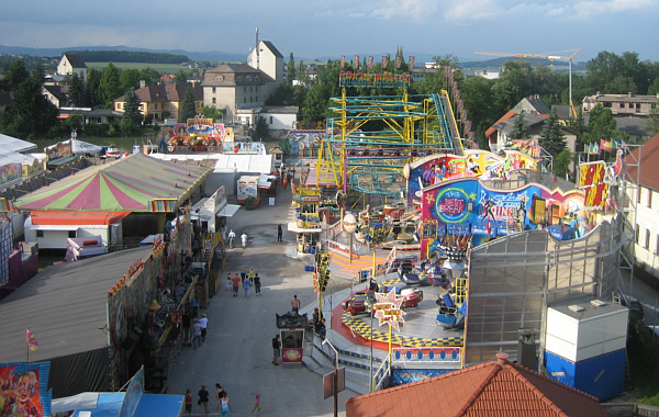 Messe mit dem Volksfest in Wieselburg an der Erlauf, 2006!