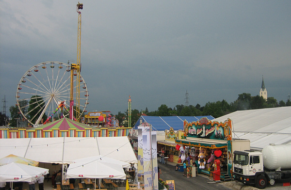 Messe mit dem Volksfest in Wieselburg an der Erlauf, 2006!