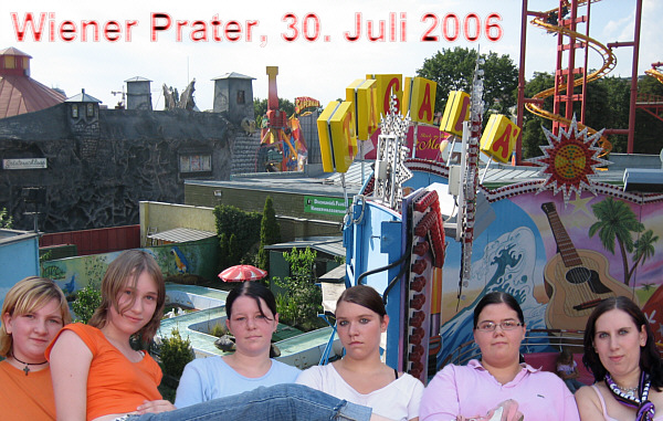 Wiener Prater am Sonntag, 30. Juli 2006!