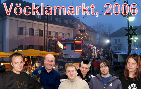 Kirtag in Vcklamarkt, November 2006!