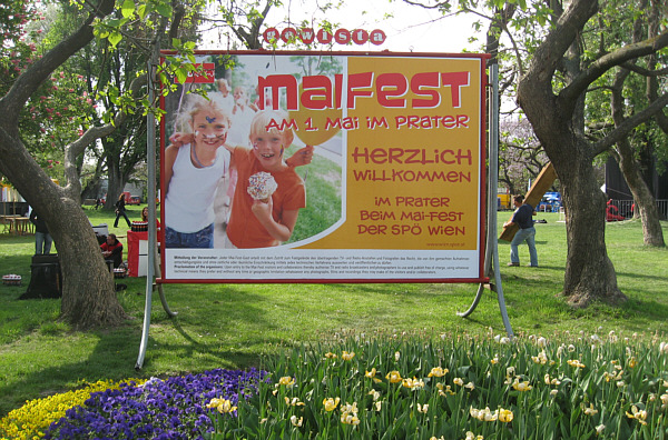 Maifest im Wiener Prater, am 01. Mai 2007!