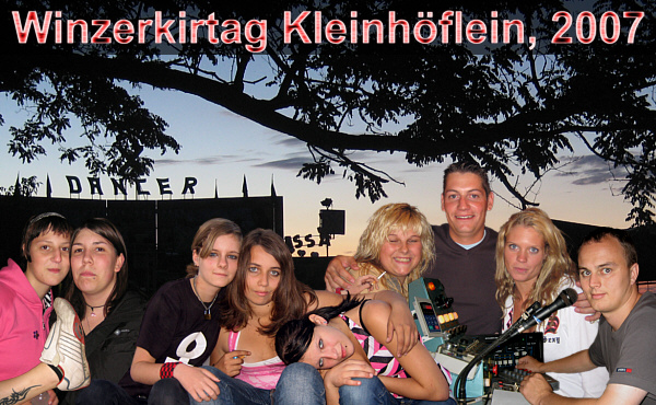 Winzerkirtag in Kleinhflein (Eisenstadt), Juli 2007!