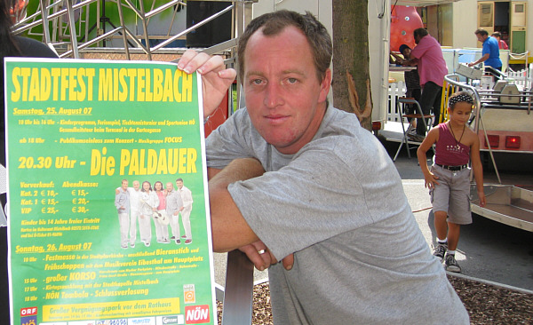 Stadtfest in Mistelbach, August 2007!