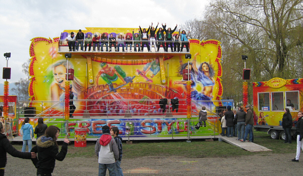 Vergngungspark der Firma Bhler in Hard am Bodensee, April 2008!