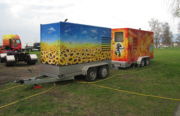 Vergngungspark der Firma Bhler in Hard am Bodensee, April 2008!