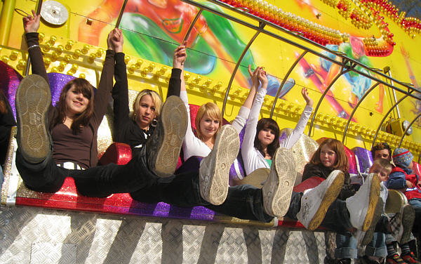 Vergngungspark der Firma Bhler in Hard am Bodensee, April 2008!