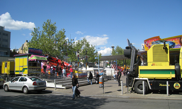 Kirtag in Wien Floridsdorf (Am Spitz), Mai 2008!