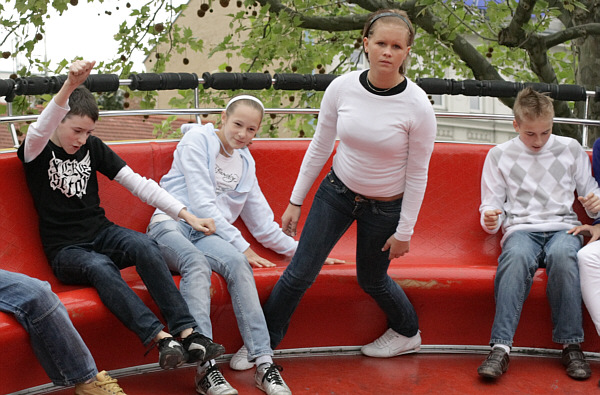 Kirtag in Wien Floridsdorf (Am Spitz), Mai 2008!