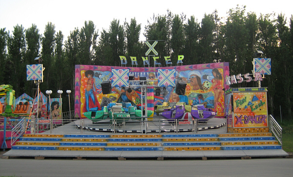 Messe in Laa an der Thaya, 2008 - Aufbauarbeiten!