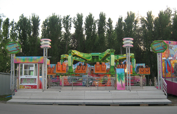 Messe in Laa an der Thaya, 2008 - Aufbauarbeiten!