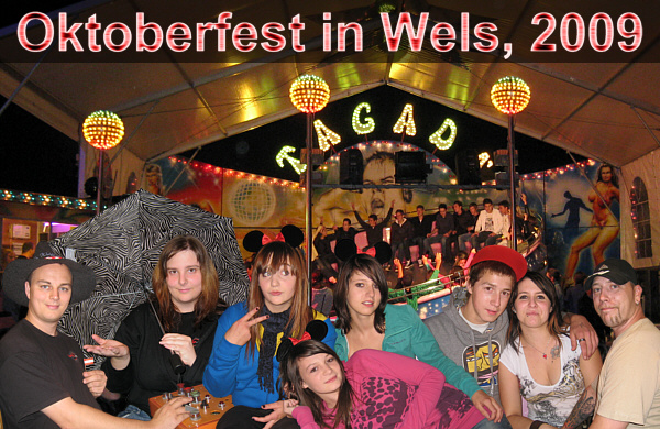 Oktoberfest (Volksfest) in Wels, September 2009!