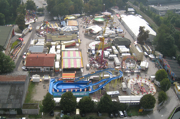 Oktoberfest (Volksfest) in Wels, September 2009!