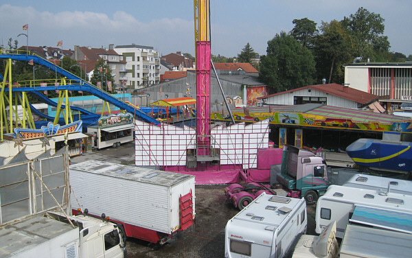 Oktoberfest (Volksfest) in Wels, September 2009!