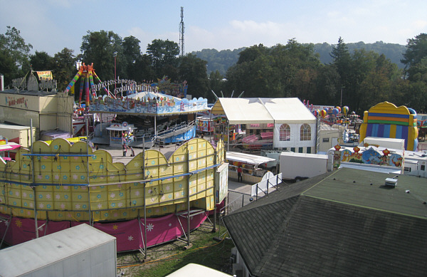 Oktoberfest (Volksfest) in Wels, September 2009!