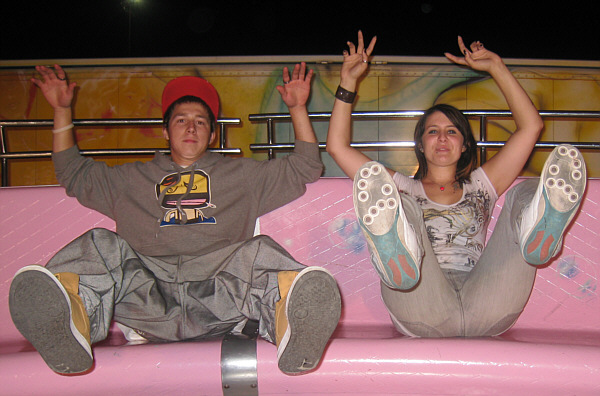 Oktoberfest (Volksfest) in Wels, September 2009!