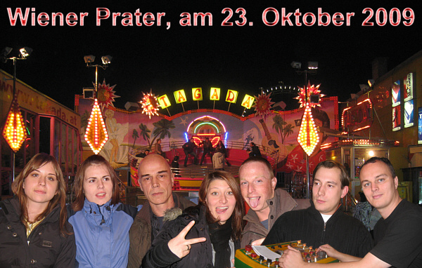 Normalbetrieb im Wiener Prater, 23. Oktober 2009!