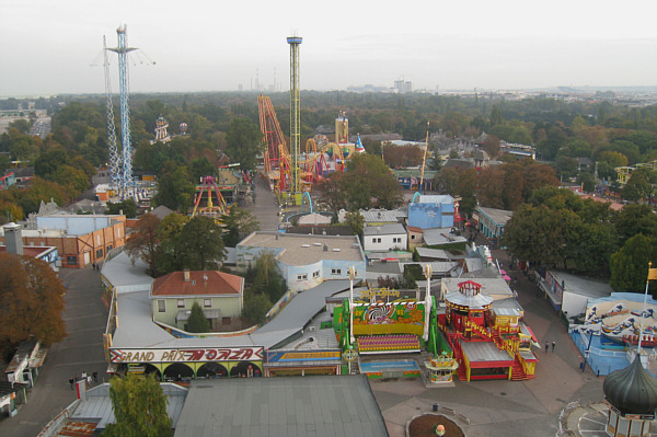 Normalbetrieb im Wiener Prater, 23. Oktober 2009!