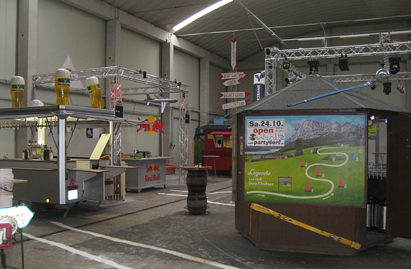 Partydorf in Laa an der Thaya, Oktober 2009!
