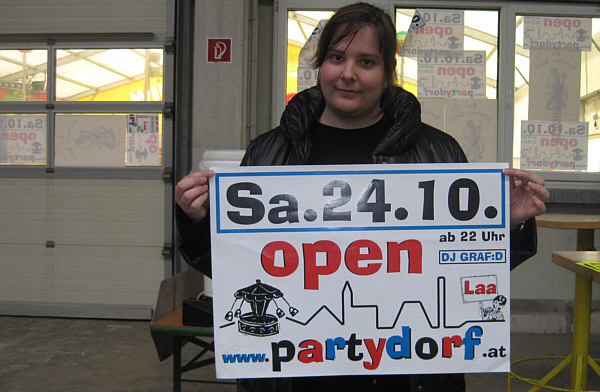 Partydorf in Laa an der Thaya, Oktober 2009!