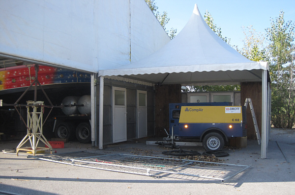 Partydorf in Laa an der Thaya, Oktober 2009!