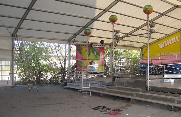 Partydorf in Laa an der Thaya, Oktober 2009!