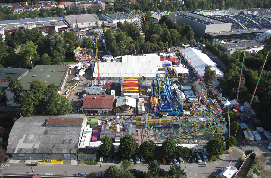Volksfest und Herbstmesse (Agraria) in Wels, 2010!