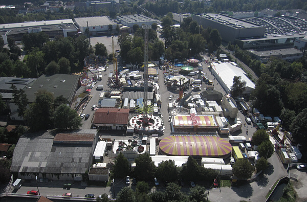 Oktoberfest (Volksfest) in Wels, September 2011!