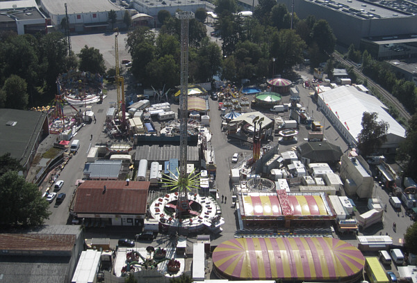 Oktoberfest (Volksfest) in Wels, September 2011!