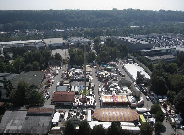 Oktoberfest (Volksfest) in Wels, September 2011!
