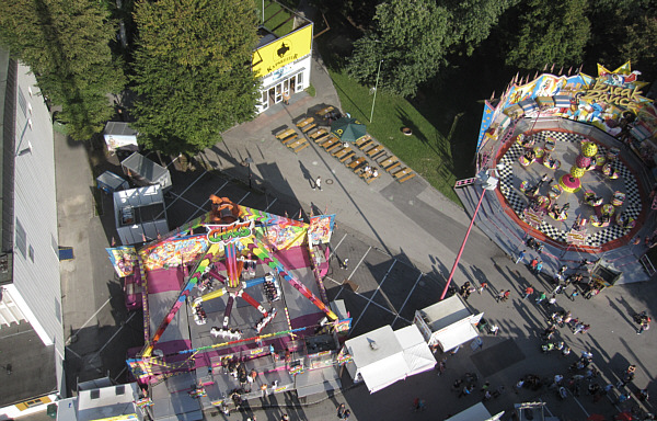 Oktoberfest (Volksfest) in Wels, September 2011!