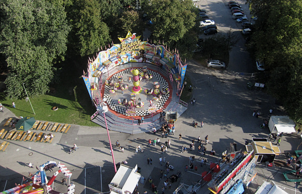 Oktoberfest (Volksfest) in Wels, September 2011!