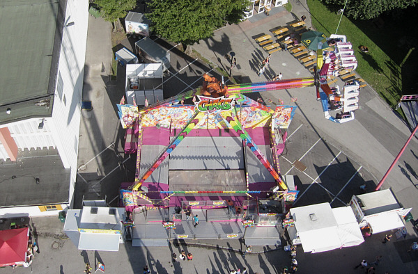 Oktoberfest (Volksfest) in Wels, September 2011!