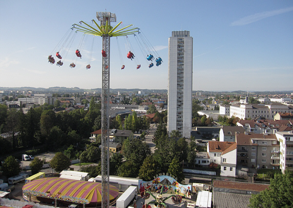 Oktoberfest (Volksfest) in Wels, September 2011!