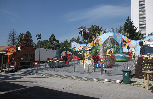 Oktoberfest (Volksfest) in Wels, September 2011!