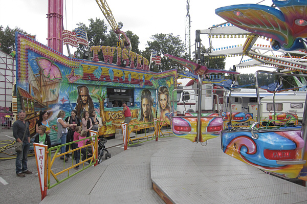 Oktoberfest (Volksfest) in Wels, September 2011!
