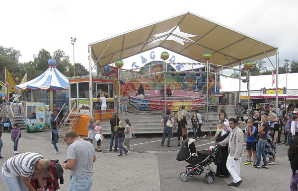 Oktoberfest (Volksfest) in Wels, September 2011!